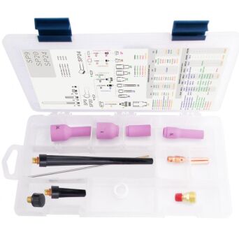TIG BOX STANDARD 9/20 zestaw na elektrodę 2.4mm