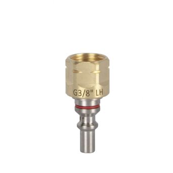 Złączka przypalnikowa - wtyczka z gwintem wew. G 3/8''LH (gaz palny)