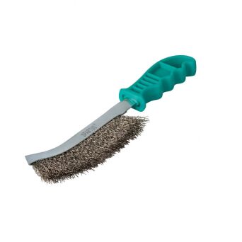 Szczotka ręczna 1-rzędowa drut nierdzewny falisty 0,3mm