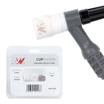CUPSystem - zestaw 9/20 dysza kielich #10 [na elektrodę 1.6]