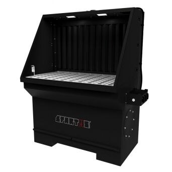 Stanowisko szlifierskie z odciągiem dolnym i tylnym