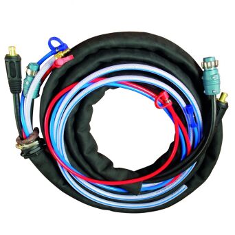 Zespolony przewód sterujący 10m, przyłącza SPARTUS® MIG 500W DUAL PULSE SYNERGY