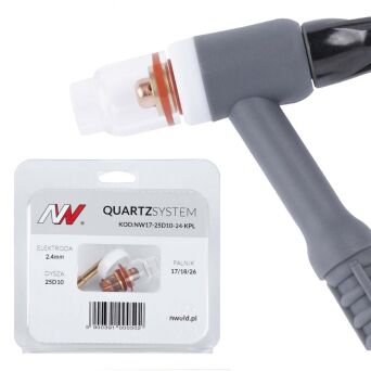 QUARTZSYSTEM – wersja krótka 17/18/26 [na elektrodę 2.4mm]