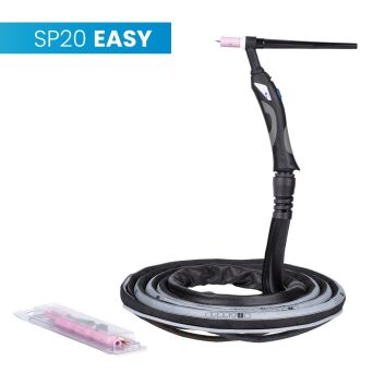 Uchwyt TIG 20, 4m, seria Easy, mini 1B, pakiet X, przyłącze pasujące do FRONIUS®