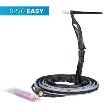 Uchwyt TIG 20, 4m, seria Easy, mini 1B, pakiet X, przyłącze pasujące do EWM®