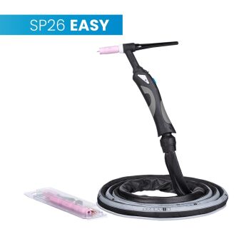 Uchwyt TIG 26, 4m, seria Easy, 1B, pakiet X, przyłącze pasujące do ESAB®