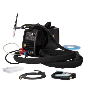 ProTIG 220P AC/DC w pakiecie z uchwytem mini SPP 17 4B X - 4m