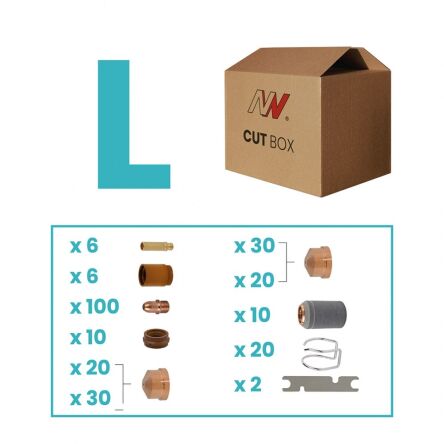 CUT BOX pasujący do uchwytu NW141 / TRAFIMET® A141®/P141® (duży)