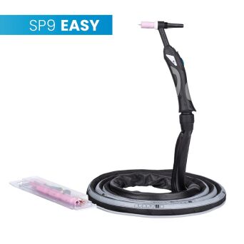 Uchwyt TIG 9, 4m, seria Easy, mini 1B, pakiet X, przyłącze pasujące do KEMPPI®