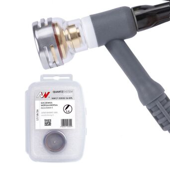 QUARTZSystem - soczewka wersja krótka dysza kielich GUARD S #16 [na elektrodę 1.6mm]