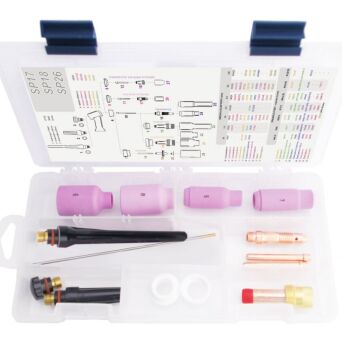 TIG BOX STANDARD 17/18/26 zestaw na elektrodę 1.6mm