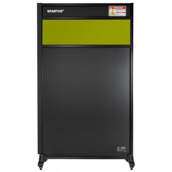 Panel kurtyna 1100x2000 z podglądem i łącznikiem do zabudowy stanowisk laserowych