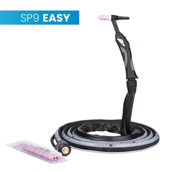 Uchwyt TIG 9, 4m, seria Easy, mini 1B, pakiet X, przyłącze SPARTUS®