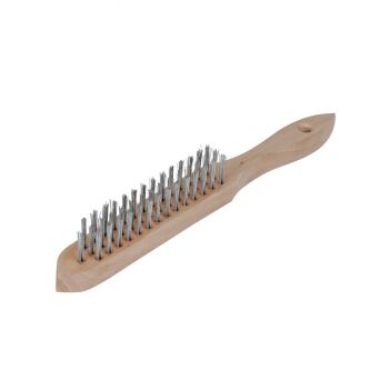 Szczotka ręczna 3-rzędowa drut nierdzewny 0,3mm