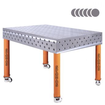 HERMES 3D 1500 x 1000 x 200 [4 nogi z kółkami L=620]