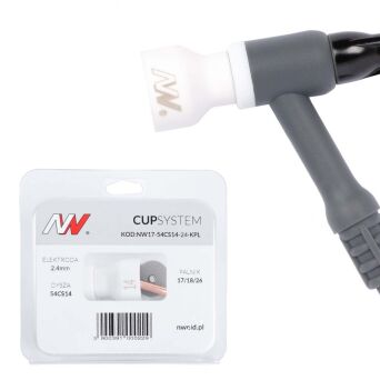 CUPSystem - zestaw 17/18/26 dysza kielich #14 [na elektrodę 2.4]