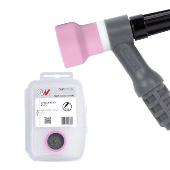 CUPSystem - zestaw 9/20 dysza kielich #14 [na elektrodę 1.6]