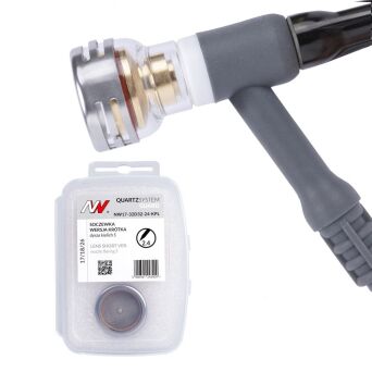 QUARTZSystem - soczewka wersja krótka dysza kielich GUARD S #16 [na elektrodę 2.4mm]