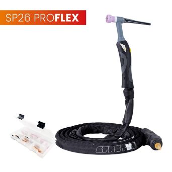 Uchwyt TIG 26, 4m, seria ProFLEX, 1B, pakiet U, przyłącze pasujące do FALTIG®