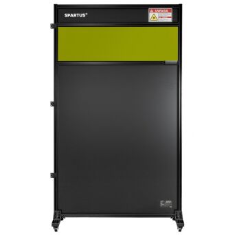 Drzwi kurtyna 1100x2000 z podglądem do zabudowy stanowisk laserowych